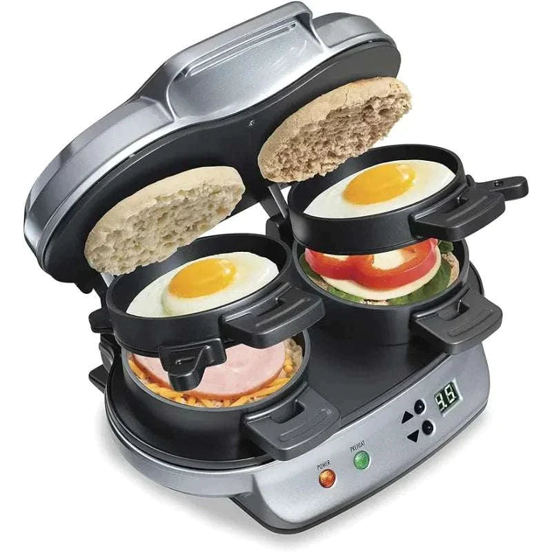 Dual Breakfast Sandwich Maker