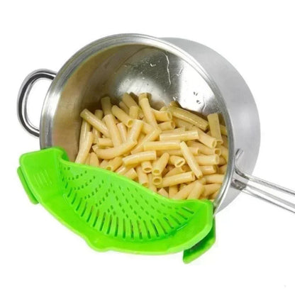 Clip On Silicone Strainer