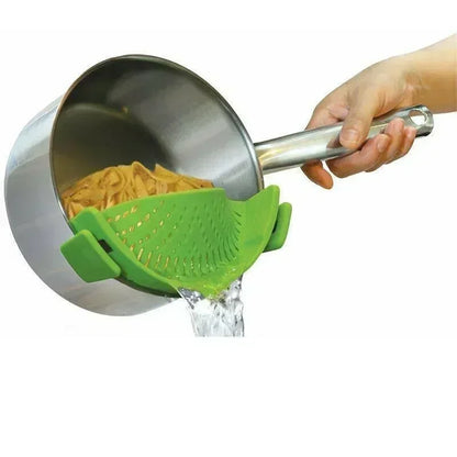 Clip On Silicone Strainer