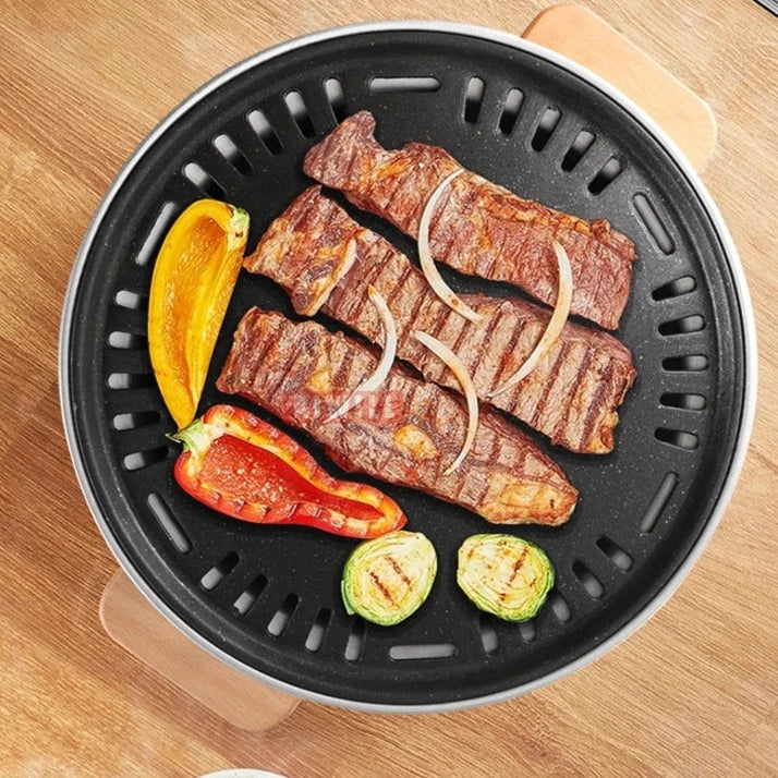 Portable Smokeless Barbecue Gril