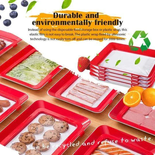 Reusable Food Preservation Tray