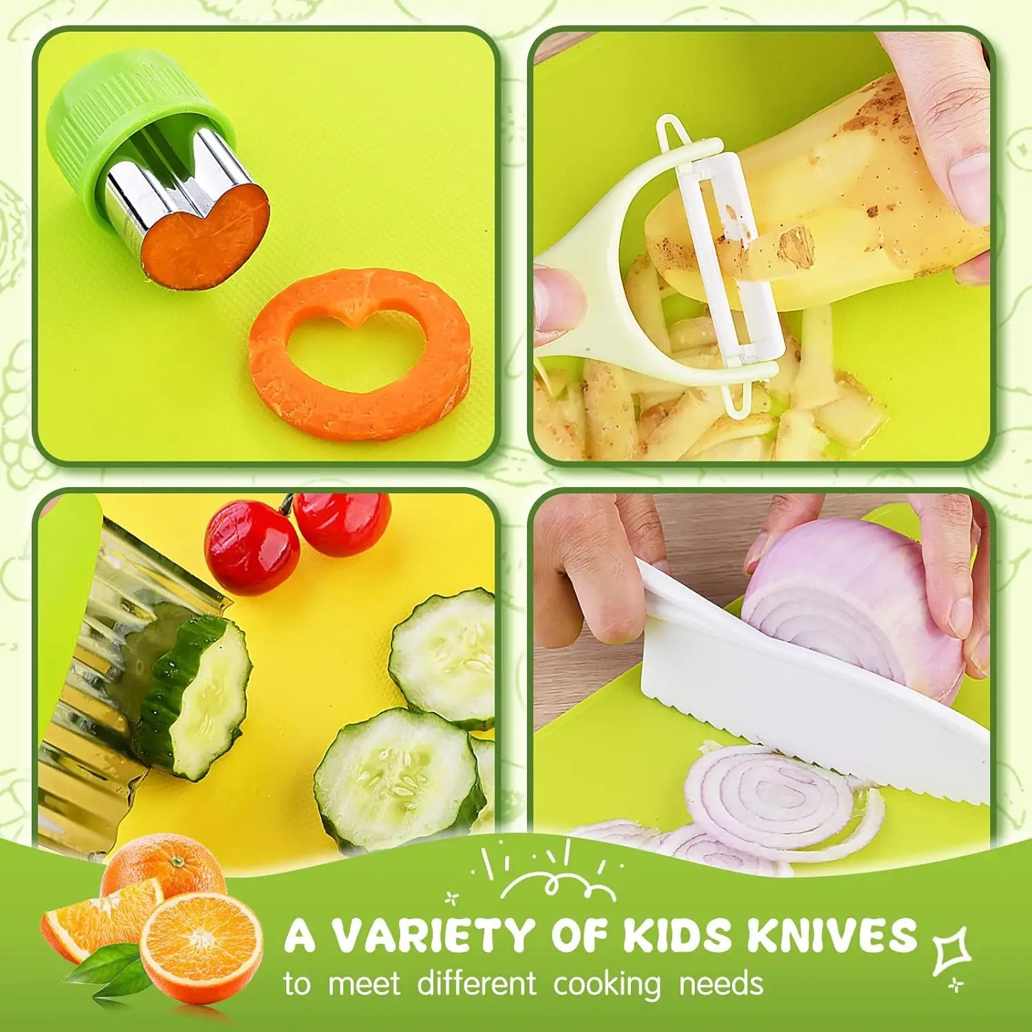 13 Pcs Montessori Kitchen Tools