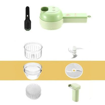 4 in 1 Handheld Electric Vegetable Slicer