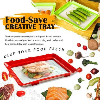 Reusable Food Preservation Tray