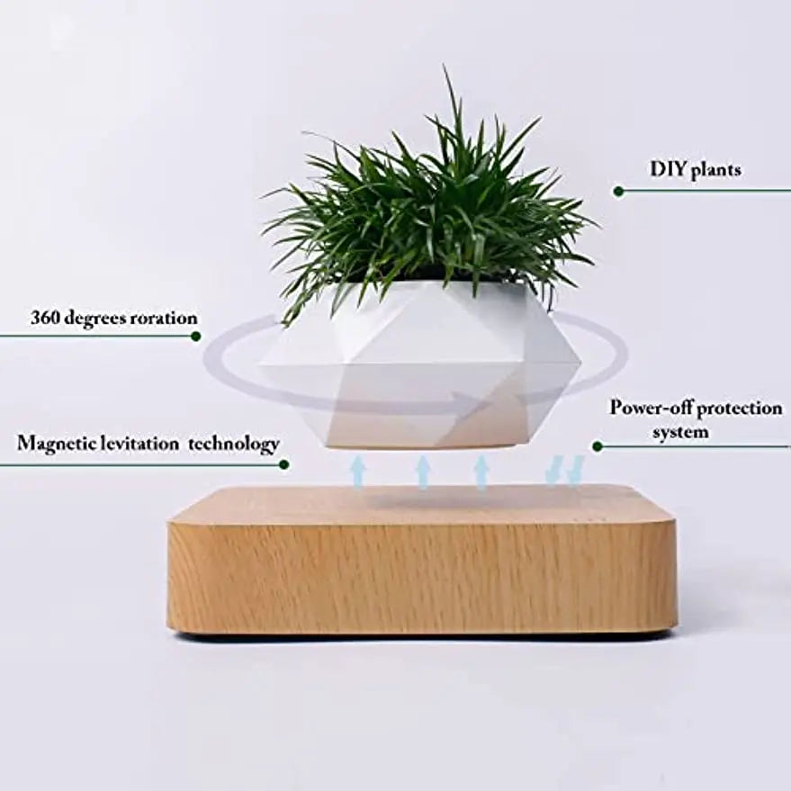 Floating Levitating Magnetic Plant Pot