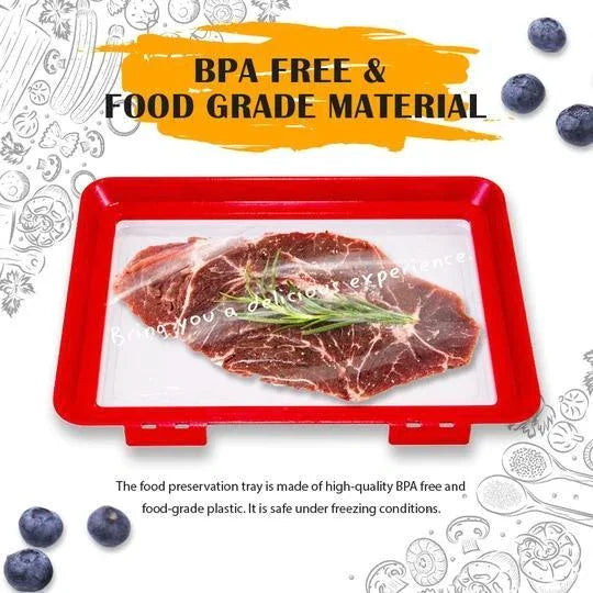 Reusable Food Preservation Tray